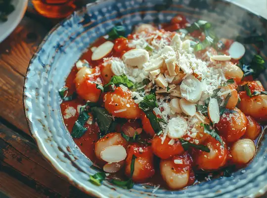 Stashcook | Crispy Gnocchi with Mozzarella and Tomato Sauce