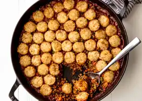 Vegetarian Tater Tot Casserole recipe