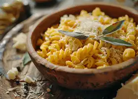 Sage and Gouda Pumpkin Pasta recipe