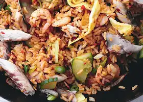 Nasi Goreng with Mackerel recipe