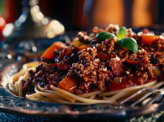 Hearty Beef and Bacon Bolognese