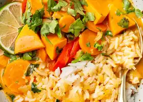 Thai Sweet Potato Coconut Red Curry recipe