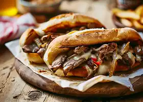 Easy 30 Minute Philly Cheesesteak recipe
