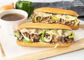 Easy Philly Cheesesteak Recipe recipe