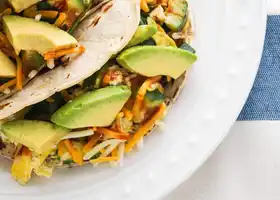 Five Minute Healthy Breakfast Tacos recipe