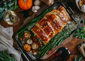 Mushroom and Lentil Wellington recipe