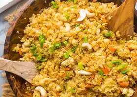 Cauliflower Egg Fried Rice recipe