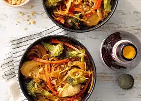 Stir-Fry Chicken Lo Mein recipe