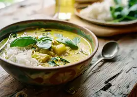 Lacto Vegetarian Coconut Curry recipe