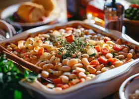 Mediterranean White Bean Casserole recipe