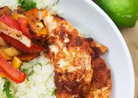 Sheet Pan Chicken Fajitas recipe