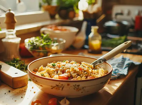 Stashcook | Chickpea and Tomato Pasta