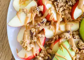 Crunchy Apple Nachos recipe