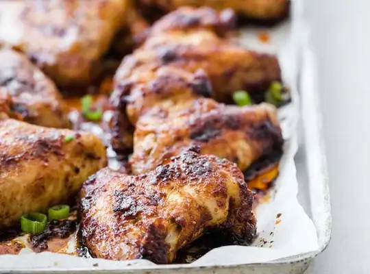 Stashcook | Crispy BBQ Keto Chicken Wings