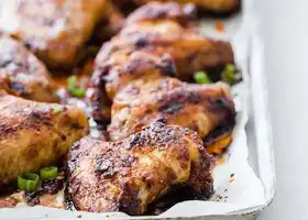 Crispy BBQ Keto Chicken Wings recipe