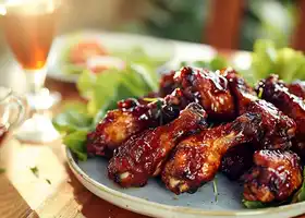 Quick BBQ Chicken Wings recipe