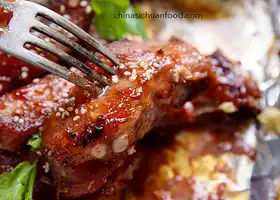 Chinese BBQ Ribs with Hoisin Sauce recipe