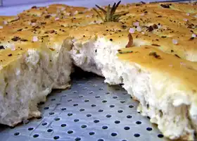 Roasted Garlic Rosemary Focaccia recipe