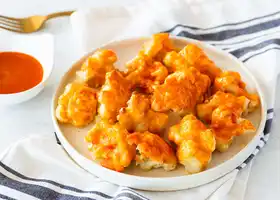 Vegan Oven-Roasted Cauliflower Buffalo Wings recipe