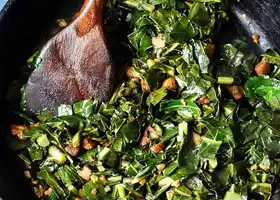 Pork Belly Collard Greens recipe