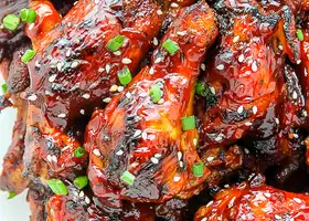 Honey Garlic Chicken Wings recipe