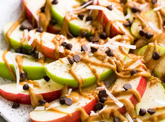 Stashcook | HEALTHY APPLE NACHOS (5-MINUTE)
