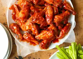 Honey Buffalo Wings with Homemade Ranch recipe