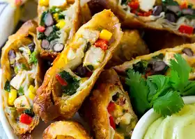 Southwestern Egg Rolls recipe