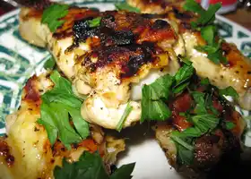 Jawaneh (Grilled Chicken Wings With Lemon and Garlic)- Lebanese recipe