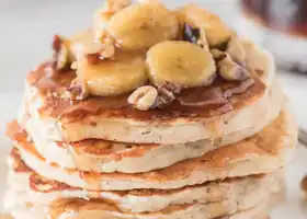 Banana Bread Pancakes recipe