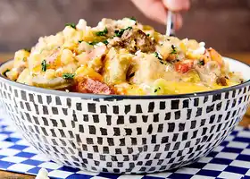 Crockpot Tater Tot Casserole recipe