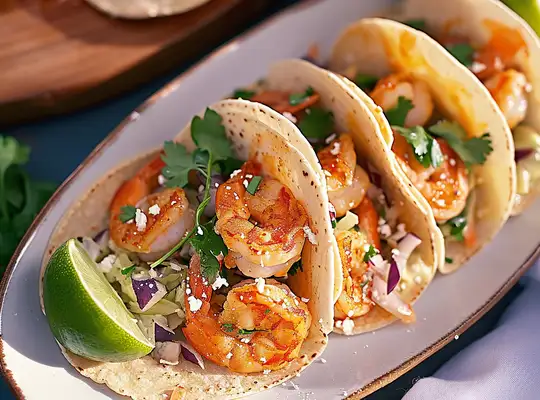 Quick Shrimp Tacos Recipe