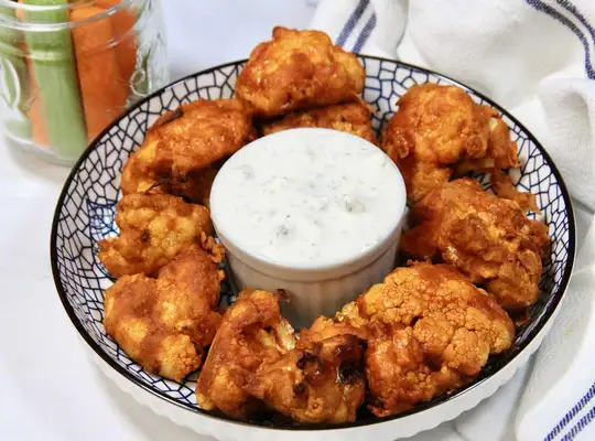 Stashcook | Air Fryer Buffalo Cauliflower