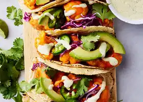 Buffalo Cauliflower Tacos recipe