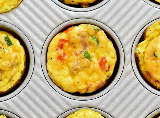 Stashcook | Scrambled Egg Breakfast Muffins