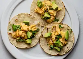 Easy Avocado Breakfast Tacos recipe