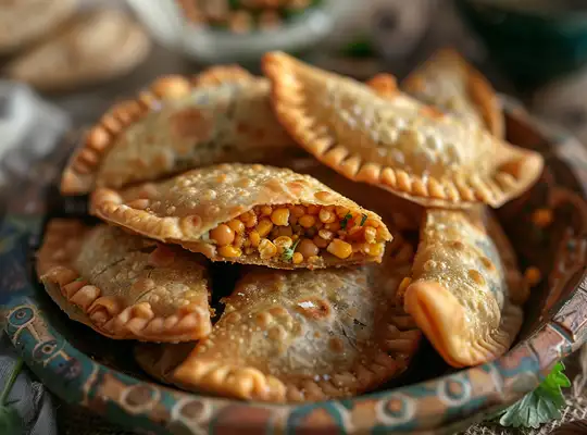 Spiced Lentil Pockets