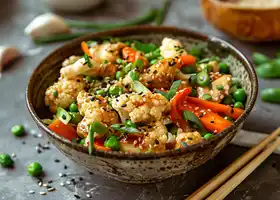 Chicken and Veggie Cauliflower Stir-Fry recipe