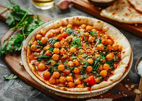 Chickpea and Spinach Curry recipe