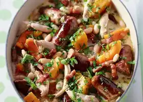 Sausage and turkey stew recipe