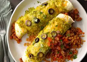 Terrific Turkey Enchiladas recipe