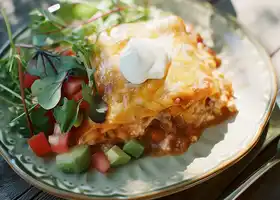 Vegetarian Enchilada Casserole recipe
