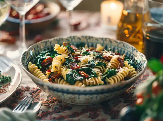 Stashcook | Spinach & Sun-Dried Tomato Fusilli