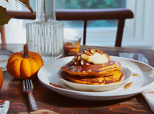 Dairy Free Pumpkin Pancakes Recipe