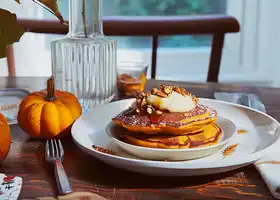 Dairy Free Pumpkin Pancakes recipe