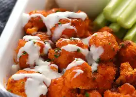 Air Fryer Buffalo Cauliflower Wings recipe