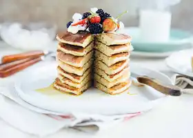 Banana Oat Pancakes - no sugar added recipe