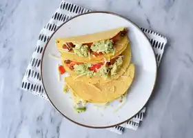 Low FODMAP tacos with vegan minced meat recipe