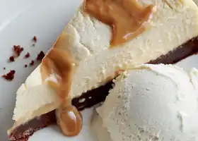 New York-Style Cheesecake with Salted Caramel recipe