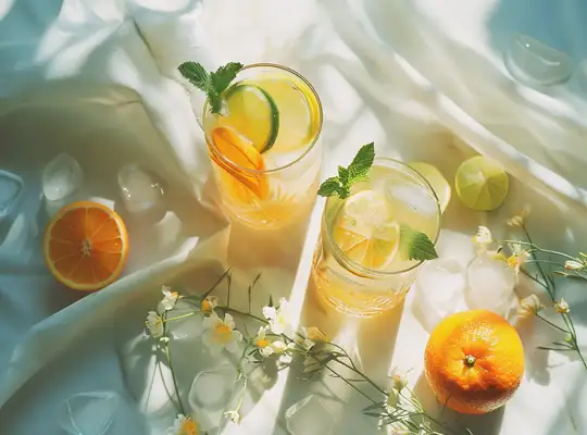 Stashcook | Tropical Citrus Iced Tea Cocktail